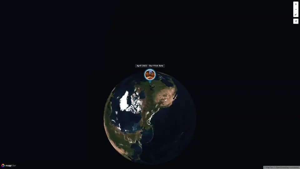 Anniversary map video example thumbnail