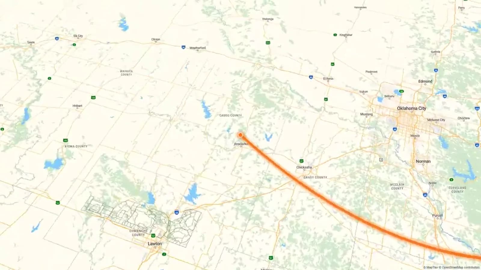 Travel map and camera illustrating 7-, 10-, and 14-day Route 66 trip planning options.
