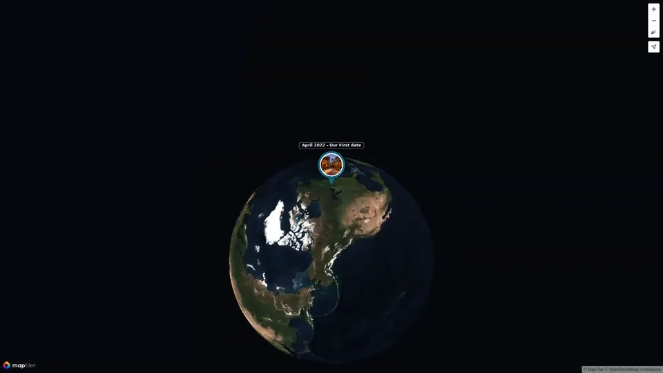 Anniversary map video example thumbnail